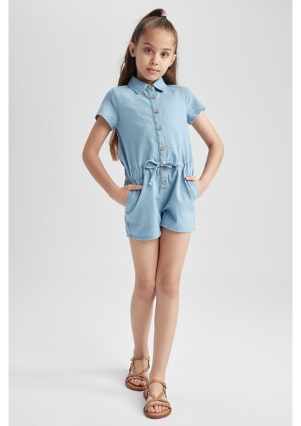 Kız Çocuk Jean Tulum X9994A623HS