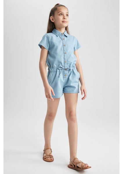 Kız Çocuk Jean Tulum X9994A623HS