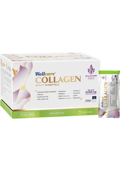 Collagen Beauty Boost Plus 10.000 Mg Elma Aromalı 30 Saşe