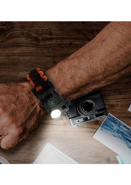 Survival Bileklik - Sos Ledli Multi Fonksiyonlu Hayatta Kalma Bilekliği fiyatları