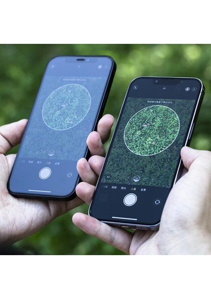 BLUEO iPhone 14 Pro Ultra Clear Ar Anti-Reflective Uygulama Uygulama Aparatlı HD Cam Ekran Koruyucu