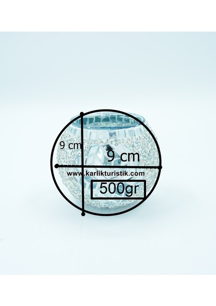 Karlıkturistik Mozaik Mumluk El Işi Dekoratif Otantik Flora Mumluk Hediyelik Eşya Tealight Model 9 modelleri
