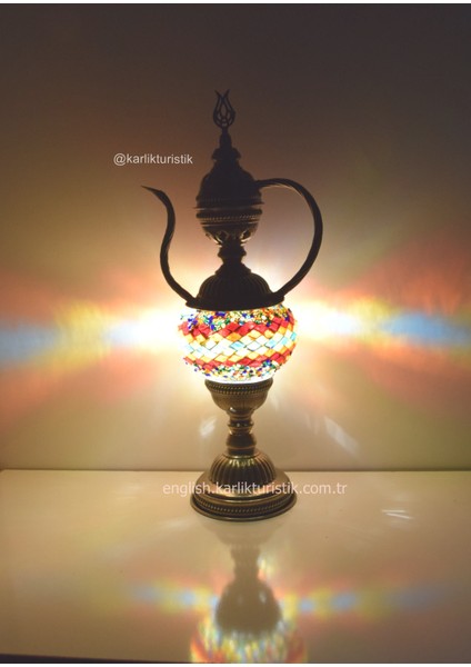 Karlıkturistik Otantik Ibrik Hediyelik Eşya Gece Lambası Model 9