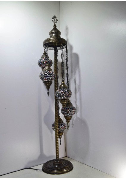 Karlıkturistik Mozaik Lambader,Otantik Lambas,Dekoratif Köşe Lambası 5 Li Mozaik Gece Lambası Model 5 fiyatları