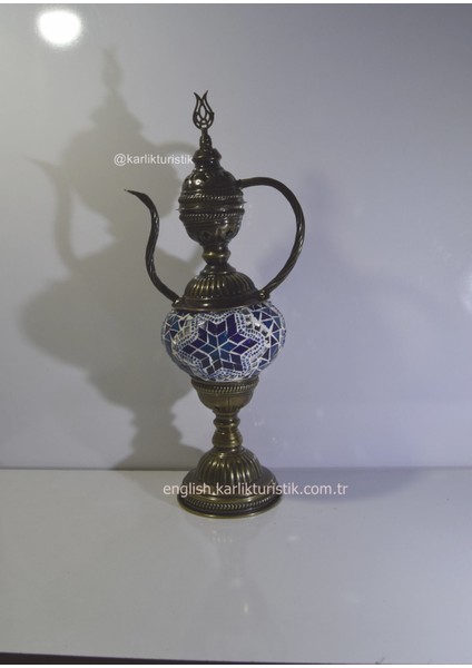 Karlıkturistik Otantik Ibrik Hediyelik Eşya Gece Lambası Model 11