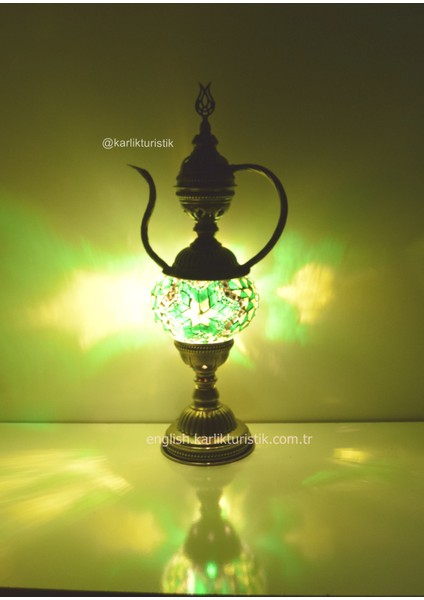 Karlıkturistik Otantik Ibrik Hediyelik Eşya Gece Lambası Model 10