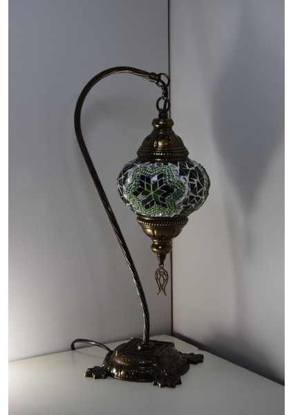 Karlıkturistik Mozaik Lamba Abajur ,Mozaik Masa Lambası Osmanlı Türk Mozaik Kuğuboynu Lamba Model10 fiyatları