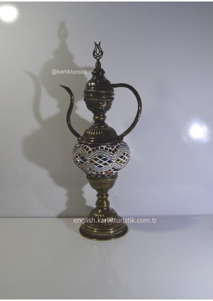 Karlıkturistik Otantik Ibrik Hediyelik Eşya Gece Lambası Model 7
