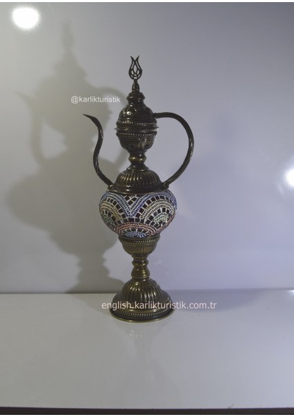Karlıkturistik Otantik Ibrik Hediyelik Eşya Gece Lambası Model 14