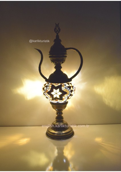 Karlıkturistik Otantik Ibrik Hediyelik Eşya Gece Lambası Model 4