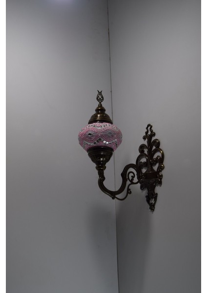 Karlıkturistik Mozaik Aplik ,Yukarı Yönlü Dekoratif Duvar Lambası,Otantik Lamba,Mozaik Lamba Model21 fiyatları