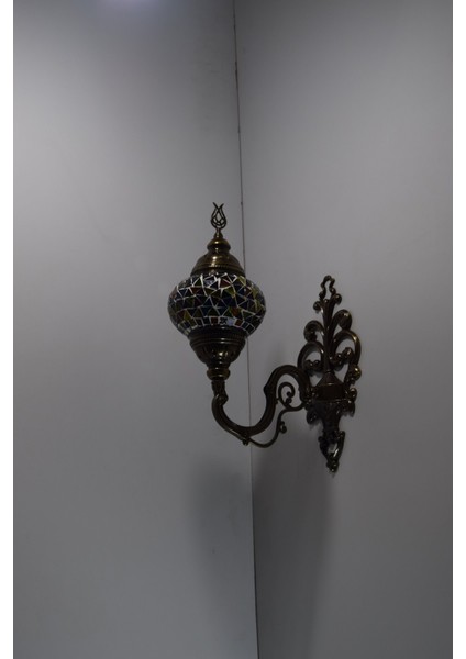 Karlıkturistik Mozaik Aplik ,Yukarı Yönlü Dekoratif Duvar Lambası,Otantik Lamba,Mozaik Lamba Model5 fiyatları