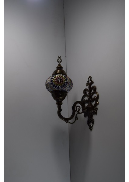 Karlıkturistik Mozaik Aplik ,Yukarı Yönlü Dekoratif Duvar Lambası,Otantik Lamba,Mozaik Lamba Model2 fiyatları