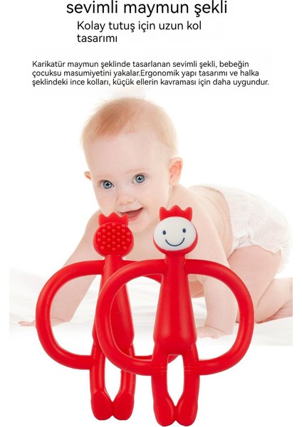 Taç Maymun Diş Kaşıyıcı Molar Çubuk Bebek Diş Kaşıyıcı Isırık (Yurt Dışından) modelleri