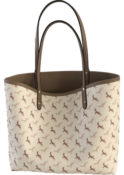 Kadın Omuz Çantası Moda Trendi Pony Tote Çanta (Yurt Dışından)