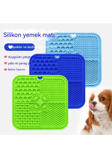 Dawn Silicone Köpekler Için Silikon Evcil Hayvan Yalama Matı (Yurt Dışından)