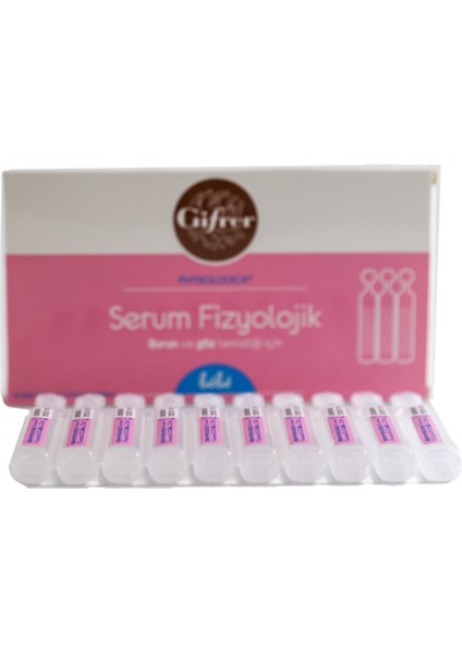 Gifrer Serum Fizyolojik 10 luk Flakon