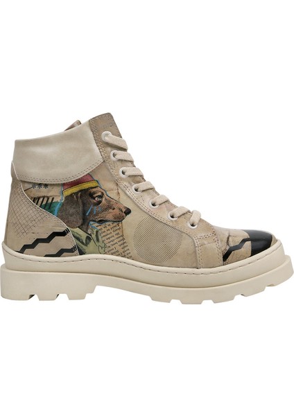 Kadın Vegan Deri Bej Bot - Awesome Tasarım modelleri