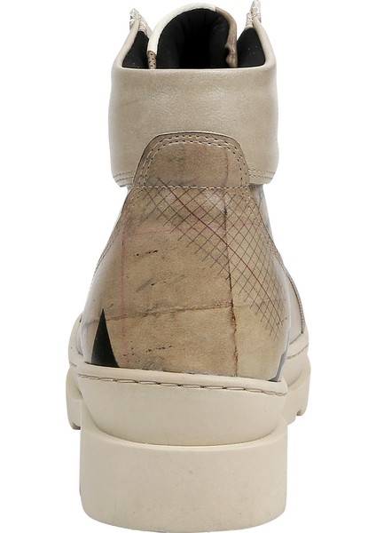 Kadın Vegan Deri Bej Bot - Awesome Tasarım indirimleri