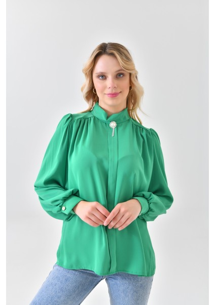 Ön Patlı Bluz -3044-1454