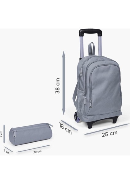 Kids Lavanta Çekçekli 2'li Çanta Seti GOSET0223903 modelleri