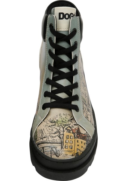 Kadın Vegan Deri Bej Bot - Take A Walk Tasarım fırsatları