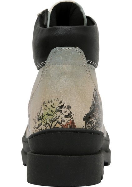 Kadın Vegan Deri Bej Bot - Take A Walk Tasarım indirimleri