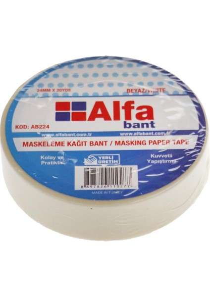 Maskeleme Kağıt Bant 24*20