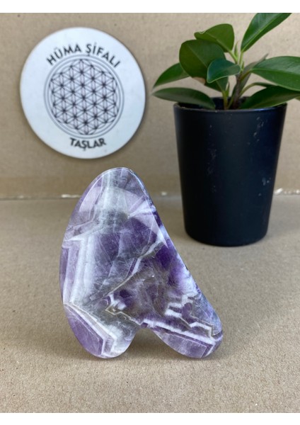 Gua Sha Ametist Doğaltaş fiyatları