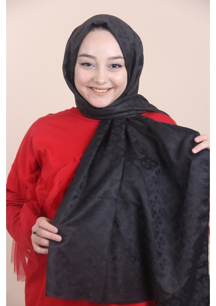 Siyah Sima Brb Ince Kaşmir Şal