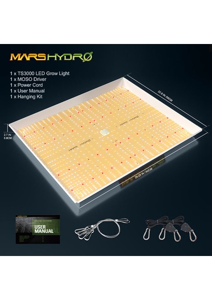 Ts 3000 LED Bitki Yetiştirme Lambası modelleri