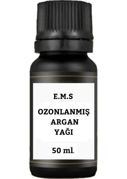 Ozonlanmış Argan Yağı 50 ml (Ozonized Argan Oil) Ozonlu Argan Yağı