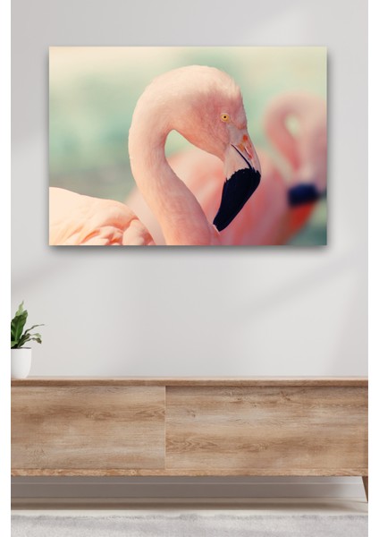 Flamingo Kanvas Dekoratif Duvar Tablosu