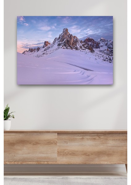 Dağ Manzara Kanvas Dekoratif Duvar Tablosu