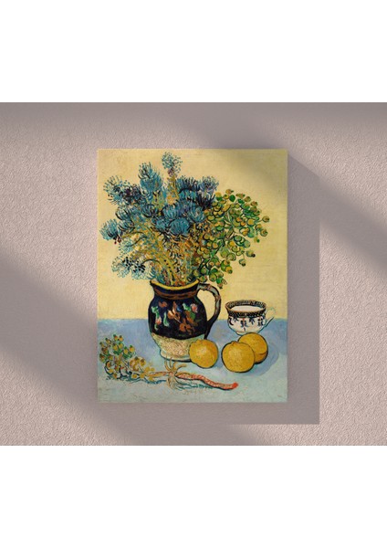 Kanvas Tablo Resim Van Gogh Natür Mort Yağlıboya Duvar Tablosu fiyatları