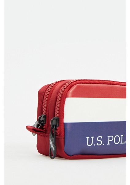 U.s. Polo Assn. Çok Gözlü Kalemlik Iki Bölmeli Kalem Kutusu Kırmızı PLKLK23139