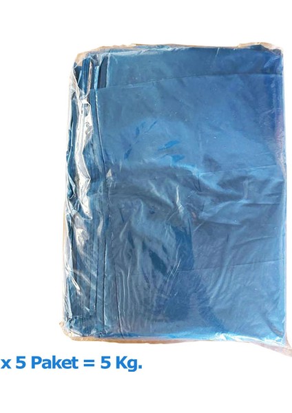 Mavi Market Poşeti Torbası - Hışır Atlet Poşet - Orta Boy - 28 x 50 Cm. - 5 Kg. fiyatları