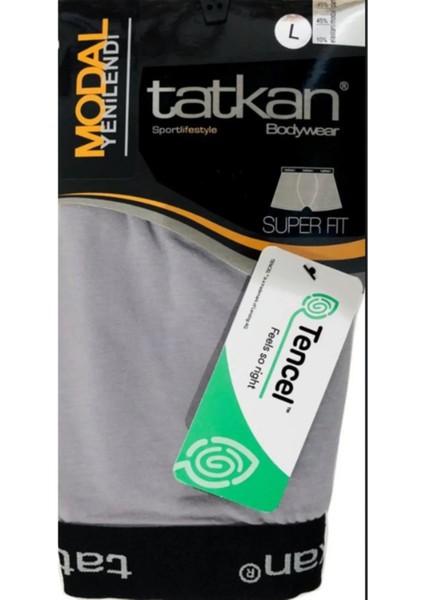 Erkek Modal Penye Boxer - 9 Adet