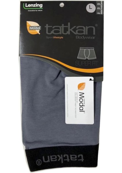 Erkek Modal Penye Boxer - 6 Adet