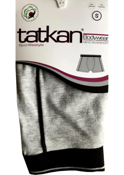 Erkek Penye Biyeli Boxer - 3 Adet