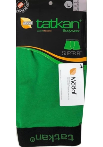 Erkek Modal Penye Boxer - 6 Adet