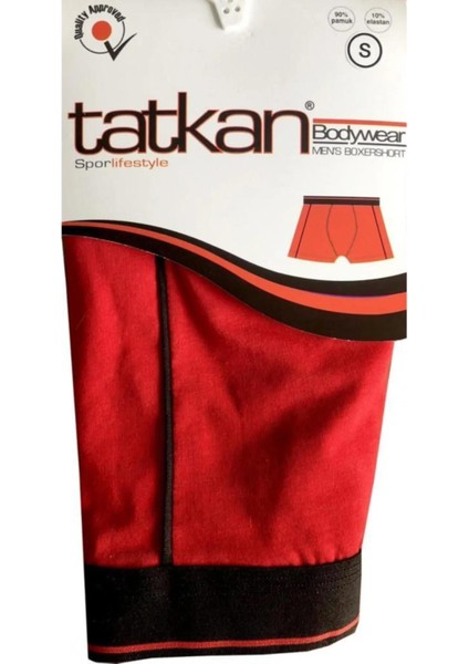 Erkek Penye Biyeli Boxer - 3 Adet
