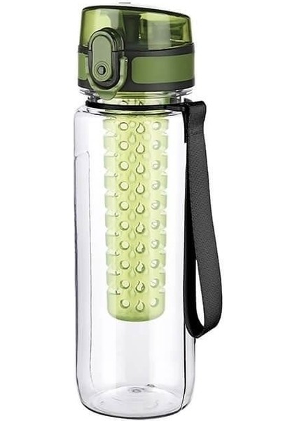 500 ml Kilitli Yeşil Detox Matara Suluk