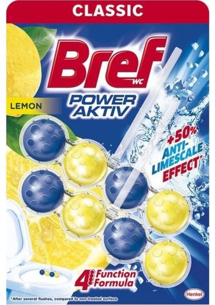 Kokulu Tuvalet Temizleyicisi - Power Aktiv Limon
