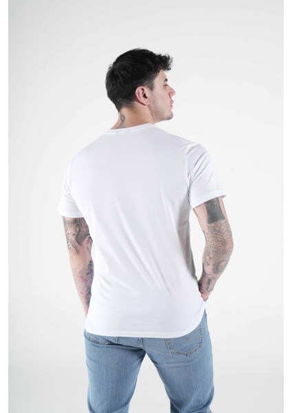Erkek Beyaz Tişört ( Model Kodu : J2000100 ) fırsatları
