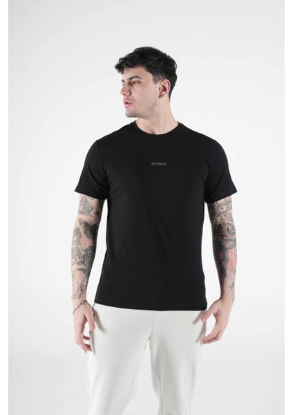 Erkek Siyah Tişört ( Model Kodu : J2000010 )