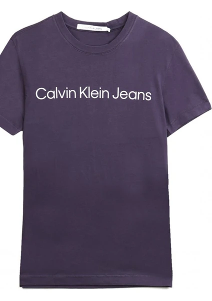 Calvin Klein Erkek Mor Tişört ( Model Kodu : J30J322344 )