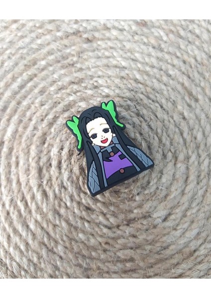 Terlik Ayakkabı Sandalet Tokası Silikon Iblis Avcısı Terlik Süsü Aksesuar