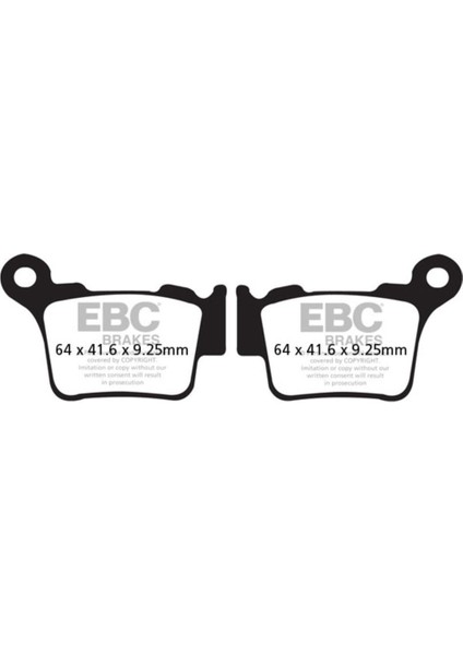 FA368R Ktm Exc-F 250/350/450 , Sherco,husqvarna 250/350/450 Sınter Arka Fren B