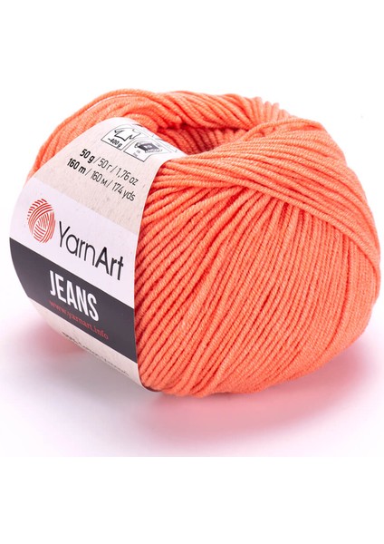 Jeans Amigurimi & Motif El Örgü Ipi - 23 Turuncu